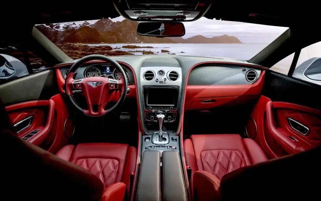 Bentley interior detail