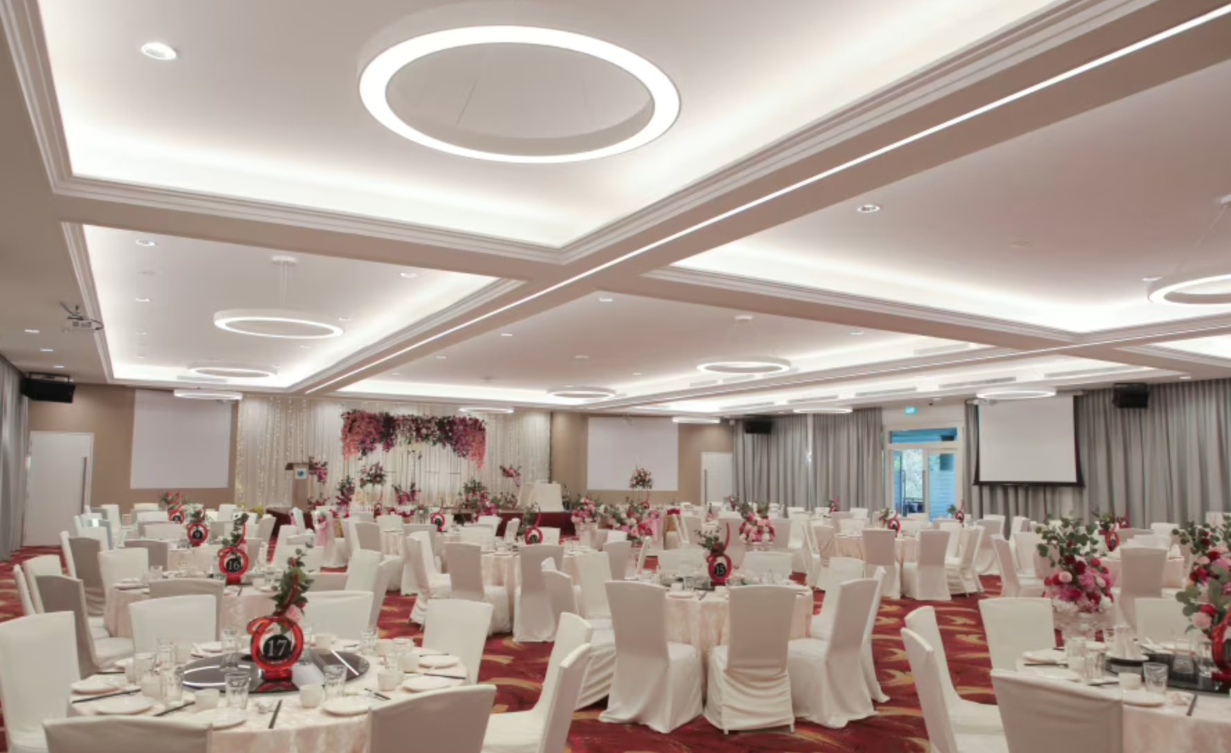 Seletar Country Club Indian wedding hall ballroom Singapore